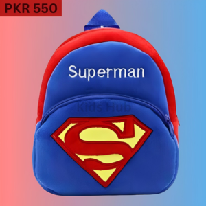 Superman Character Backpack For Kids