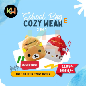 Rilakumma + Hello Kitty School Backpacks 2-IN-1 DEAL